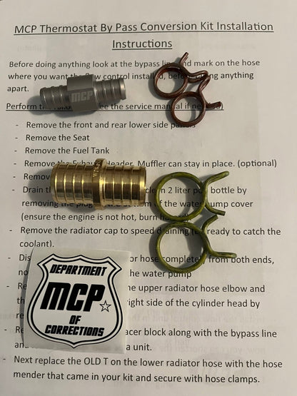 MCP Bypass Conversion Kit - If you have another brand bypass mod and want it to work the MCP way.