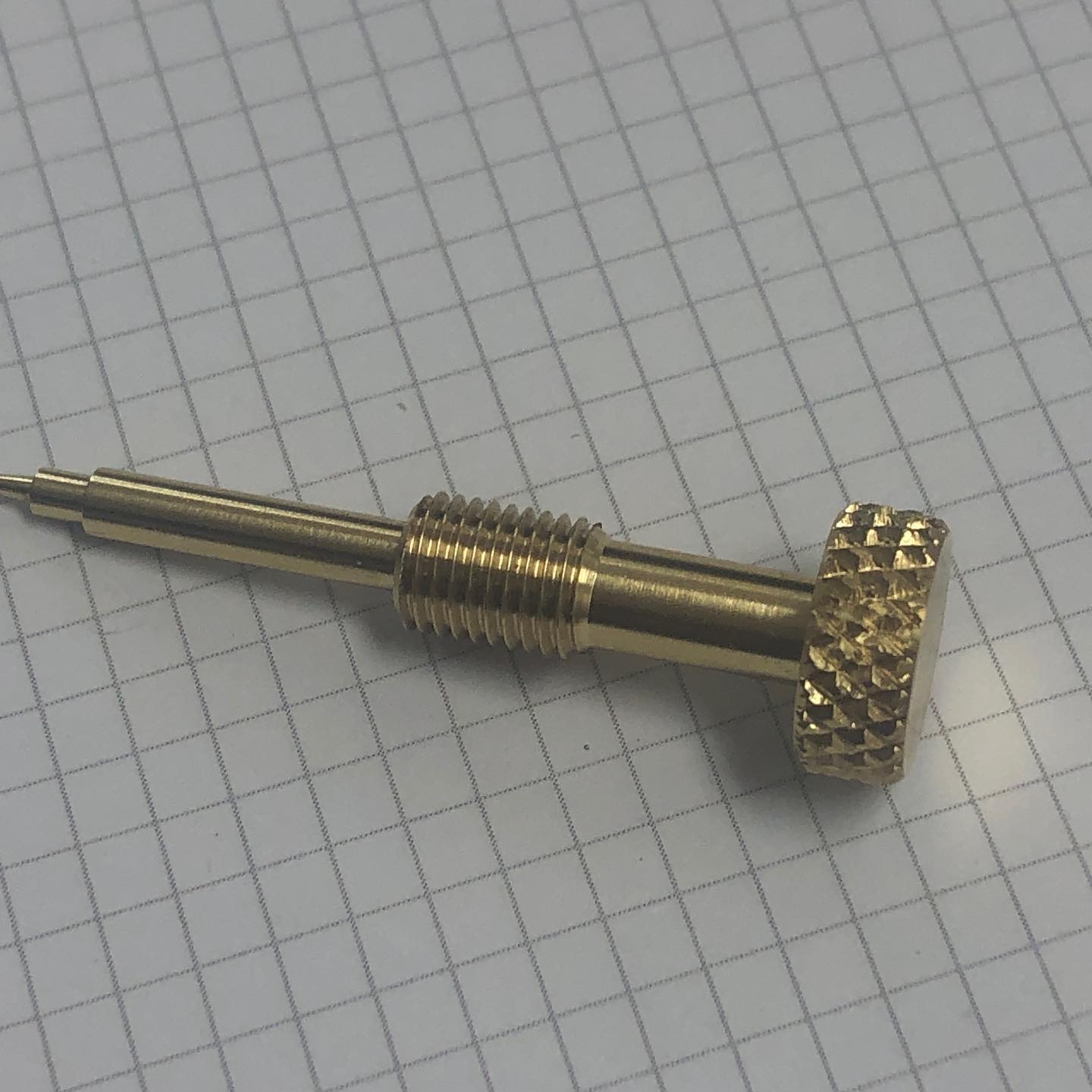 MCP Thumb adjust low speed Mixture Screw - H.S Code 8714.10